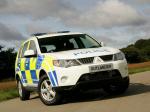 Mitsubishi Outlander UK Police Car 2007 года